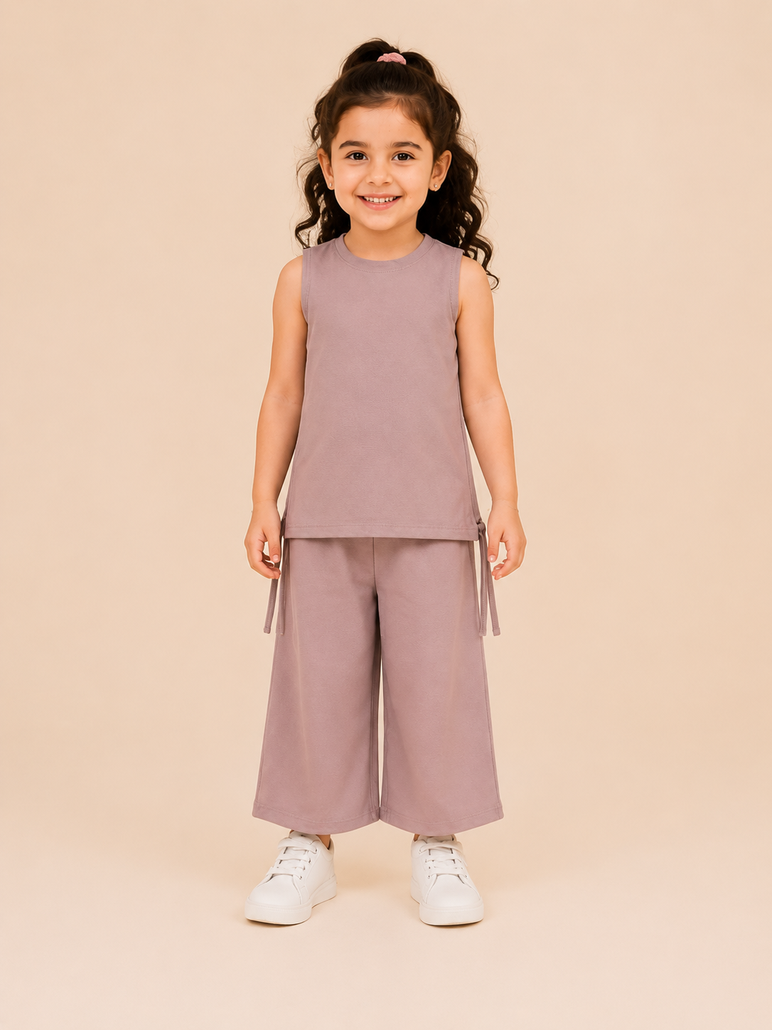 Elegant Beige 2-Piece Girls Set 0-24M BloomUp