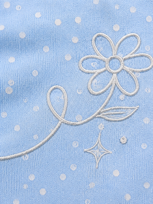 Powder Blue 2-Piece Knit Set for Girls 0-24M BloomUp
