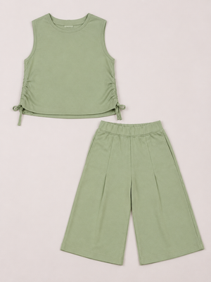 Serene Sage Green 2-Piece Girls Set 0-24M BloomUp