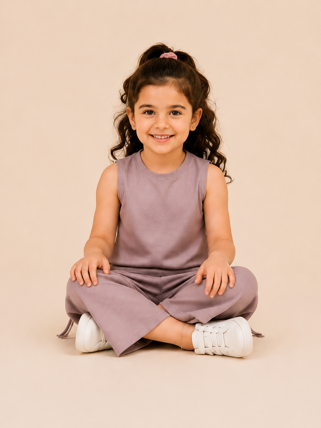 Elegant Beige 2-Piece Girls Set 0-24M BloomUp