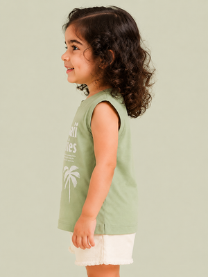 Calm Sage Green Boys Top 0-24M BloomUp