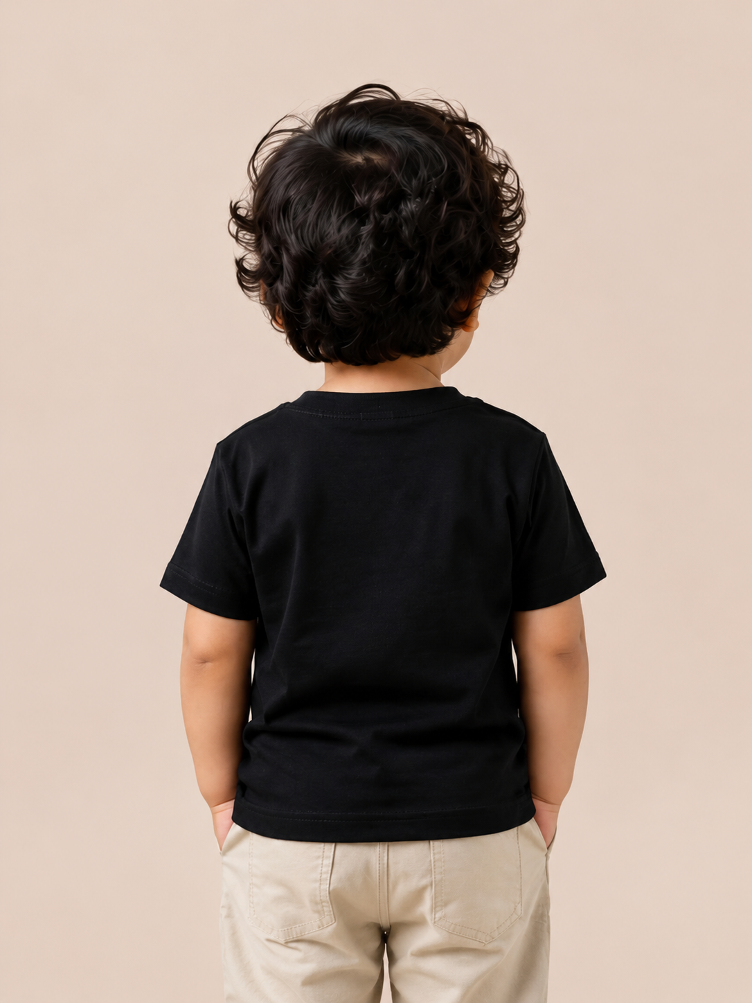 Classic Black Boys T-Shirt 0-24M BloomUp