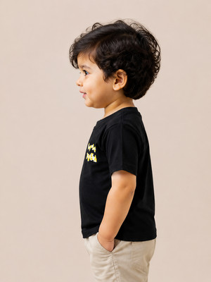 Classic Black Boys T-Shirt 0-24M BloomUp