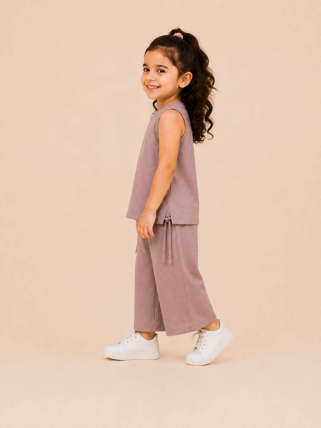 Elegant Beige 2-Piece Girls Set 0-24M BloomUp