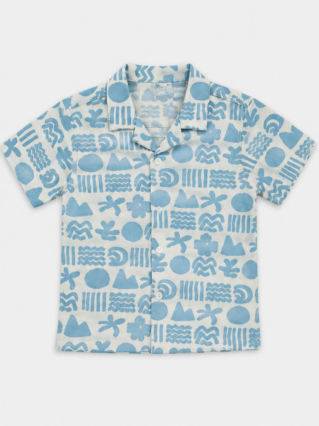 Sky Blue Lightweight Boys Shirt 0-24M BloomUp