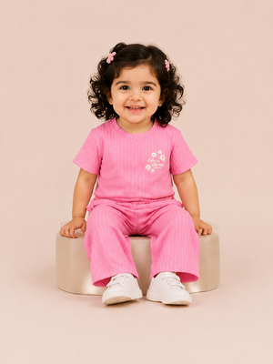 Sweet Pink 2-Piece Girls Set 0-24M BloomUp