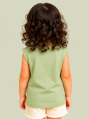 Calm Sage Green Boys Top 0-24M BloomUp