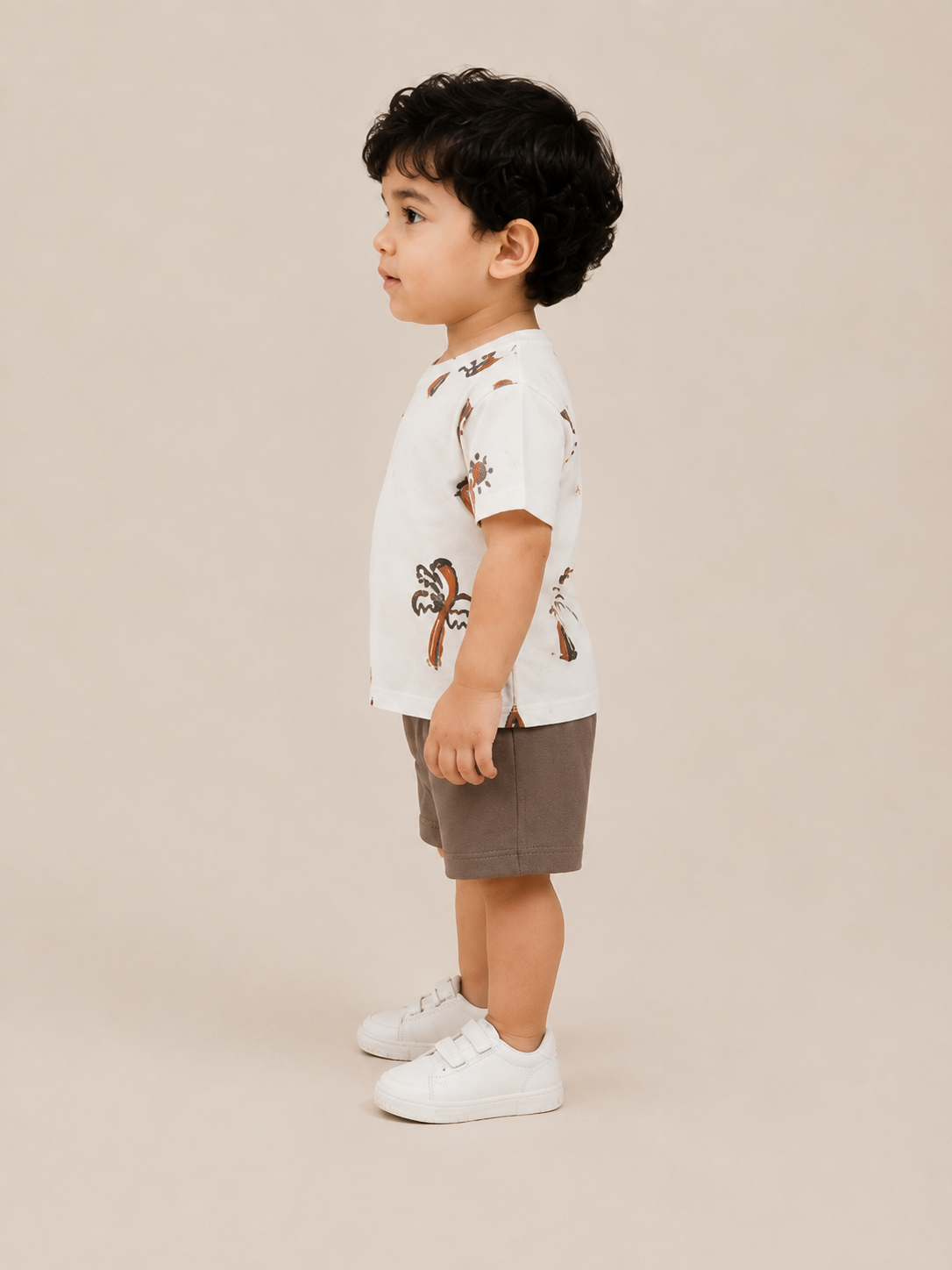 Rich Chocolate Brown 2-Piece Boys Set 0-24M BloomUp