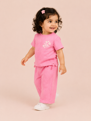 Sweet Pink 2-Piece Girls Set 0-24M BloomUp